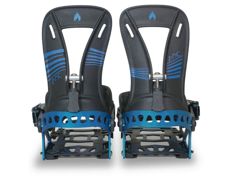 Assymetrische Highbacks der Spark ARC ST Splitboardbindung