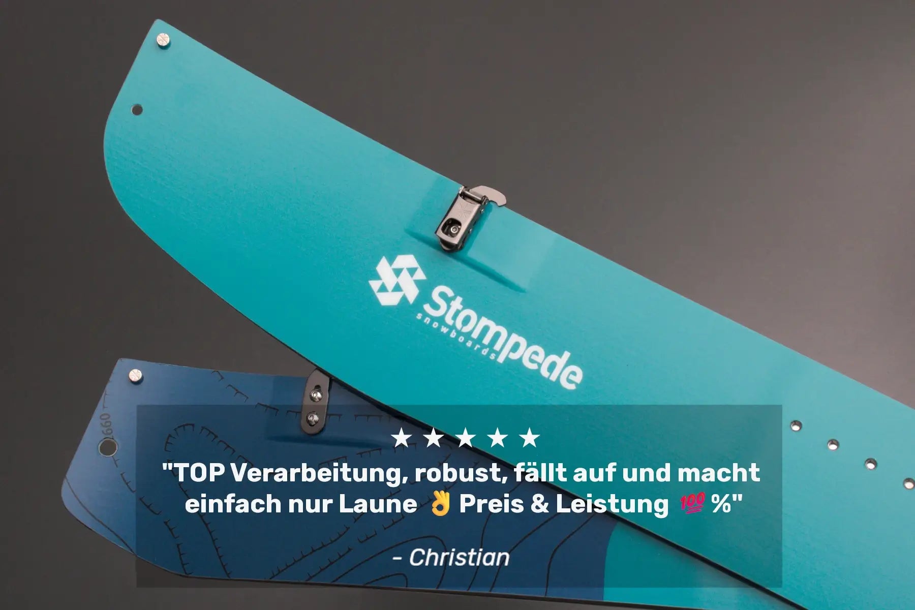 "Top Verarbeitung, robust, fällt auf und macht 
einfach nur Laune. Preis & Leistung 100%"