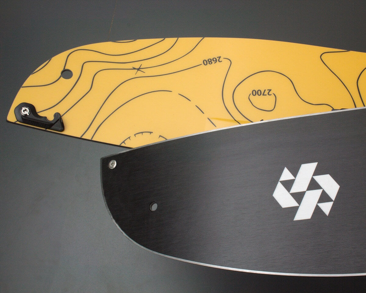 Stompede Airtime Splitboard Tail design