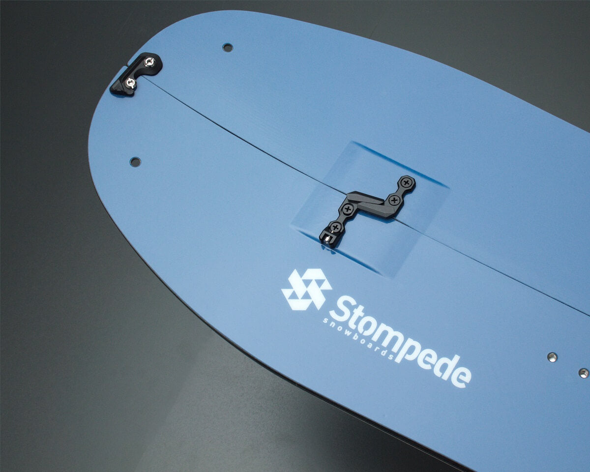 Detailansicht der Nose des Stompede Airtime Splitboards