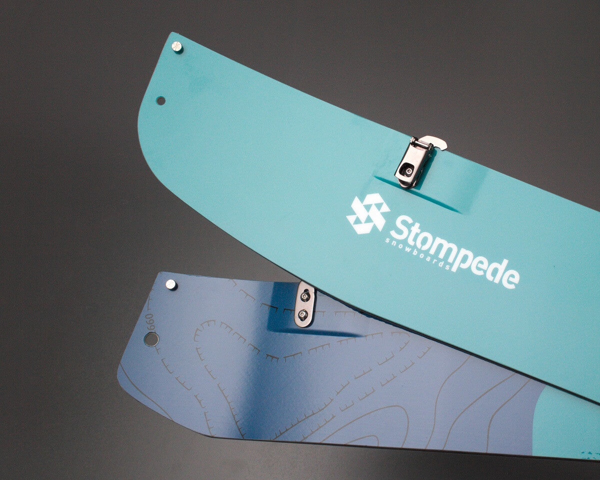 Stompede Nordstau Splitboard Nose und Tail